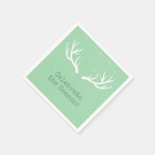 Oh Deer Holiday Napkins Serviette (Ecke)