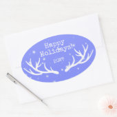 Oh Deer Holiday Sticker (Umschlag)