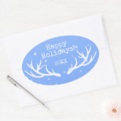 Oh Deer Holiday Sticker (Umschlag)