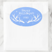 Oh Deer Holiday Sticker (Tasche)