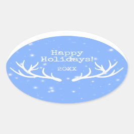 Oh Deer Holiday Sticker