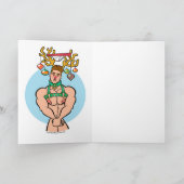 Oh Deer Hunk Karte (Innenseite)