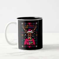Oh Deer ich bin Que LGBT LGBTQ Gay Pride Ugly Xmas
