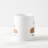 Oh Deer, ich Liebe Sie - Custom Mama & Baby Deer Kaffeetasse (Mittel)