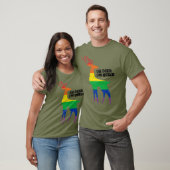 Oh Deer Im Queen LGBT Rainbow Gay Pride T-Shirt (Unisex)