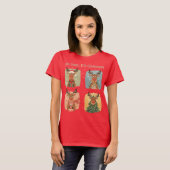 Oh Deer It’s Christmas Funny Design T-Shirt (Vorne ganz)