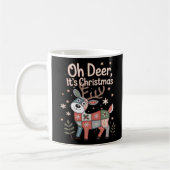 Oh Deer Its Christmas Miniature Patchwork Squares Kaffeetasse (Links)