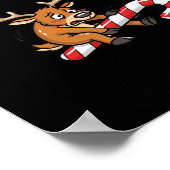 Oh Deer Its Christmas Stressed Reindeer With Sweet Poster (Ecke)