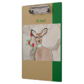 Oh Deer Klemmbrett (Links)