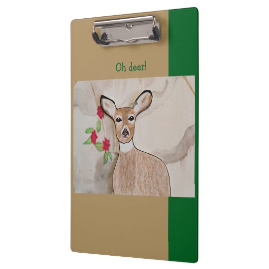 Oh Deer Klemmbrett (Links)