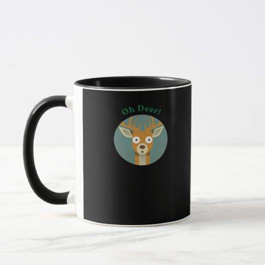 Oh Deer Kreativer Stil Tasse (Links)