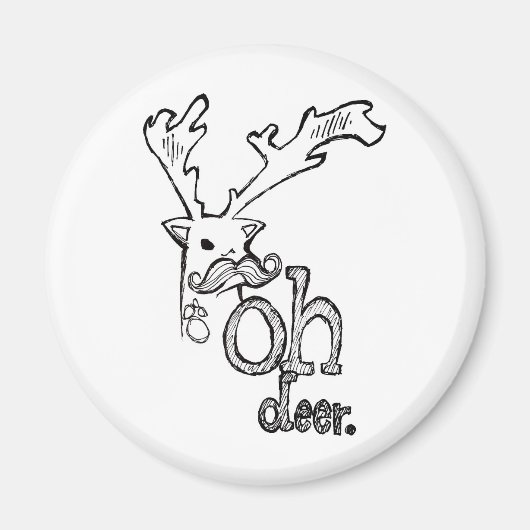 Oh Deer Magnet (Vorne)