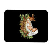 Oh Deer Mary Nativity Scene Christmas Jesus   Magnet (Horizontal)