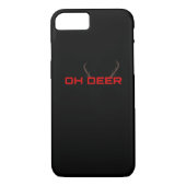 Oh Deer Minimal Aesthetic Vibe Case-Mate iPhone Hülle (Rückseite)