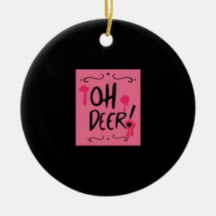 Oh Deer Minimal Ästhetik Keramik Ornament