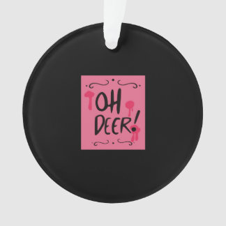 Oh Deer Minimal Ästhetik Ornament