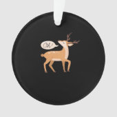 Oh Deer Minimal Clean Aesthetic Acrylic Ornament (Vorderseite)
