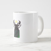 Oh Deer Minimal Design Jumbo-Tasse (Vorderseite Rechts)