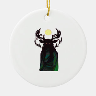 Oh Deer Minimal Design Keramik Ornament