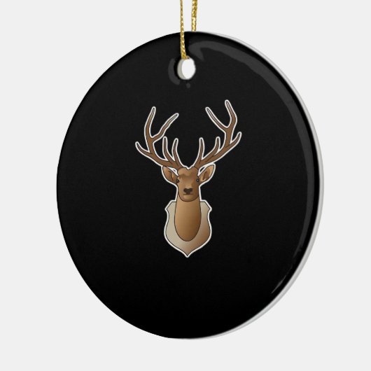 Oh Deer Minimal Design Keramik Ornament (Links)