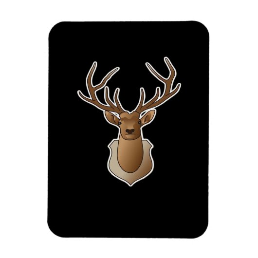 Oh Deer Minimal Design Magnet (Vertikal)