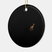 Oh Deer Minimal Design Ornament (Links)