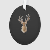 Oh Deer Minimal Design Ornament (Vorderseite)