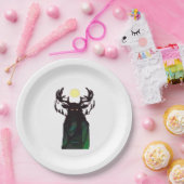 Oh Deer Minimal Design Pappteller (Party)