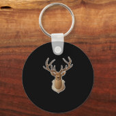 Oh Deer Minimal Design Schlüsselanhänger (Vorderseite)