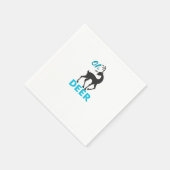Oh Deer Minimal Design  Serviette (Ecke)