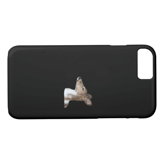 Oh Deer Minimal Modern Design Case-Mate iPhone Hülle (Rückseite (Horizontal))