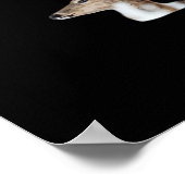 Oh Deer Minimal Modern Design Poster (Ecke)