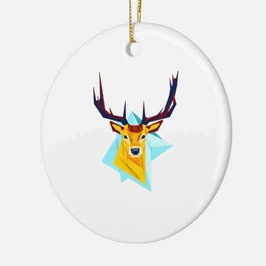 Oh Deer Minimal Rustic Style Ornament (Links)
