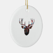 Oh Deer Minimal Style Ornament (Rechts)