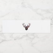 Oh Deer Minimal Style Wasserflaschenetikett (Einzelnes Label)