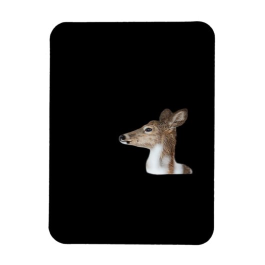 Oh Deer Minimales Modernes Design Magnet (Vertikal)