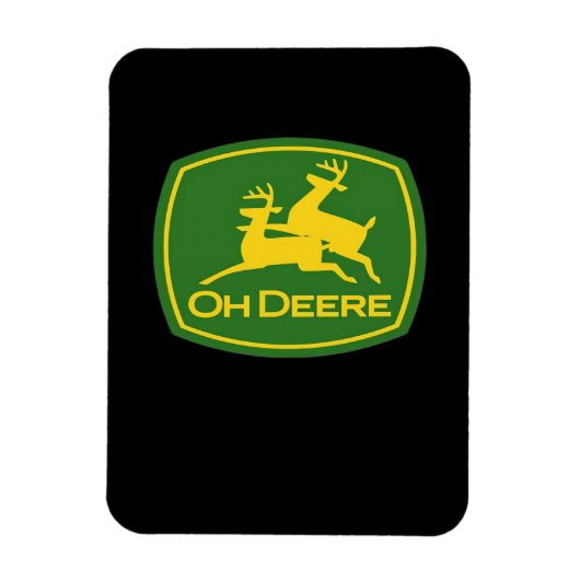 Oh Deer Minimalistisches Modernes Design Magnet (Vertikal)