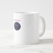Oh Deer Modern Aesthetic  Jumbo-Tasse (Vorderseite Rechts)