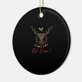 Oh Deer Modern Aesthetic Keramik Ornament (Links)