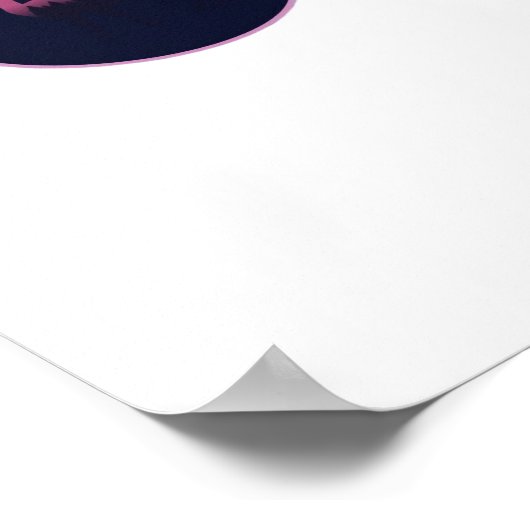 Oh Deer Modern Aesthetic  Poster (Ecke)