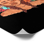 Oh Deer Modern Aesthetic  Poster (Ecke)