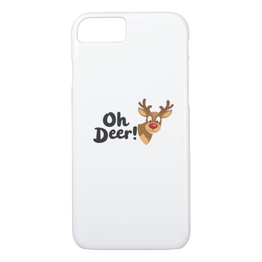 Oh Deer Modern Aesthetic Style  Case-Mate iPhone Hülle (Rückseite)