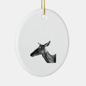 Oh Deer Modern Aesthetic Vibe Ornament (Rechts)