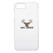 Oh Deer Modern Clean Design Case-Mate iPhone Hülle (Rückseite)