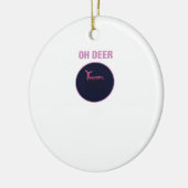 Oh Deer Moderne Ästhetik Keramik Ornament (Links)