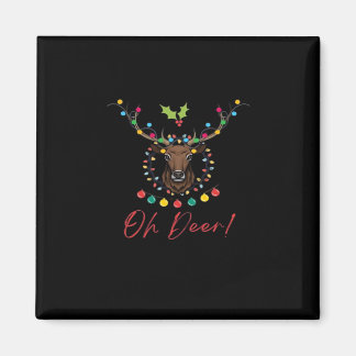 Oh Deer Moderne Ästhetik  Magnet