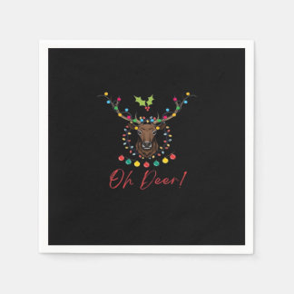 Oh Deer Moderne Ästhetik Serviette