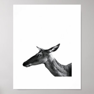 Oh Deer Moderne Ästhetik-Vibe Poster