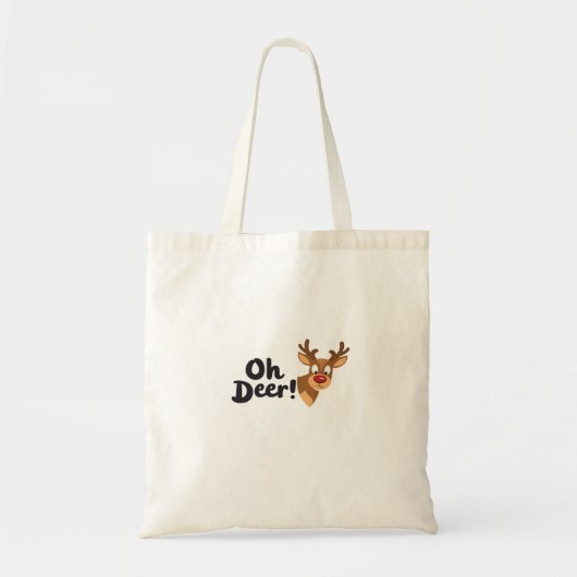 Oh Deer Moderner Ästhetikstil Tragetasche (Vorne)