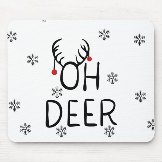 Oh, Deer! Mousepad (Vorne)